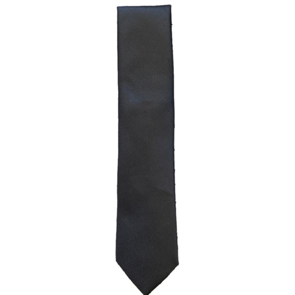 🌸New with Tag Portfolio by Perry Ellis Polyester Tie in Charcoal - Picture 1 of 4